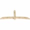 Ekena Millwork Bellingham Rough Sawn Timber Gable Bracket, Douglas Fir, 96"W x 40"H x 4"D x 6"F, 10/12 Pitch GBW096X40X0406BEL00RDF - alternate 3